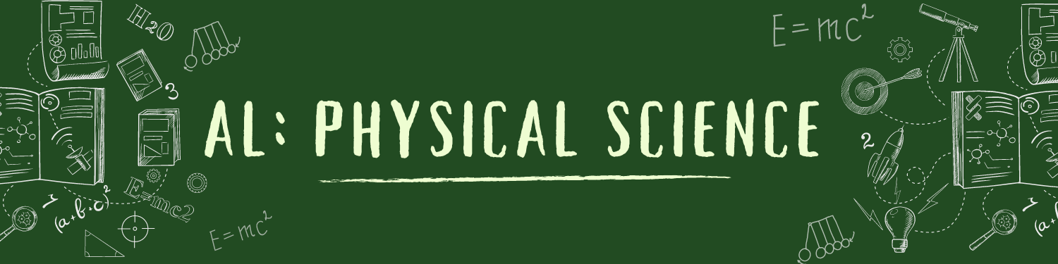 Welcome to AL: Physical Science Banner